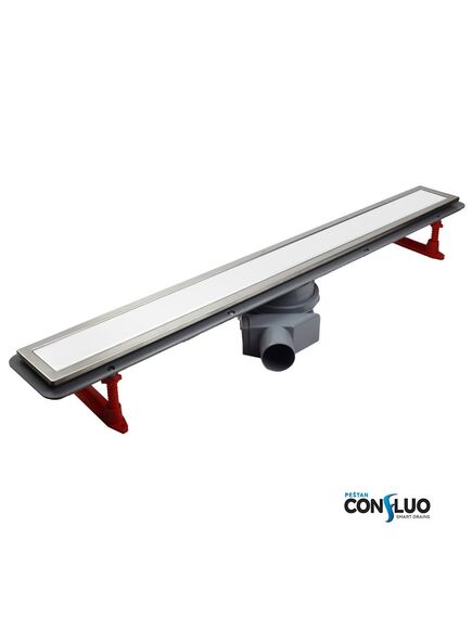 Купить Душевой лоток Pestan Confluo Premium Line 550 White Glass  (13000282) по цене 21300 руб., в Санкт-Петебруге в интернет магазине 100-Систем, а также дургие товары Pestan из раздела Лотки и Душевые лотки и душевые трапы