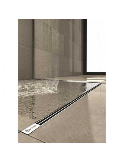 Купить Желоб BERGES водосток SUPER Slim 700, хром глянец, S-сифон D50/105 H50 вертикальный (091053) по цене 31190 руб., в Санкт-Петебруге в интернет магазине 100-Систем, а также дургие товары BERGES из раздела Лотки и Душевые лотки и душевые трапы