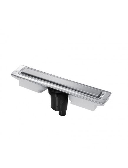 Купить Желоб BERGES водосток C1 Norma 600, матовый хром, S-сифон D50 H60 боковой (090137) по цене 16750 руб., в Санкт-Петебруге в интернет магазине 100-Систем, а также дургие товары BERGES из раздела Лотки и Душевые лотки и душевые трапы