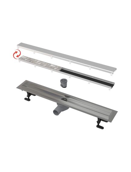 Купить Водоотводящий желоб Fit&Go с двухсторонней решеткой, арт.APZ13-DOUBLE9-650 (apz13-double9-650) по цене 35072 руб., в Санкт-Петебруге в интернет магазине 100-Систем, а также дургие товары AlcaPlast из раздела Лотки и Душевые лотки и душевые трапы Купить Водоотводящий желоб Fit&Go с двухсторонней решеткой, арт.APZ13-DOUBLE9-650 (apz13-double9-650) по цене 35072 руб., в Санкт-Петебруге в интернет магазине 100-Систем, а также дургие товары AlcaPlast из раздела Лотки и Душевые лотки и душевые трапы