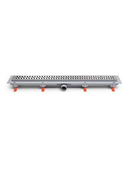 Купить Водоотводящий жёлоб 550 mm -хром глянец HARMONY с боковым сливом D 40 (ch550h) по цене 10544 руб., в Санкт-Петебруге в интернет магазине 100-Систем, а также дургие товары MCH из раздела Лотки и Душевые лотки и душевые трапы
