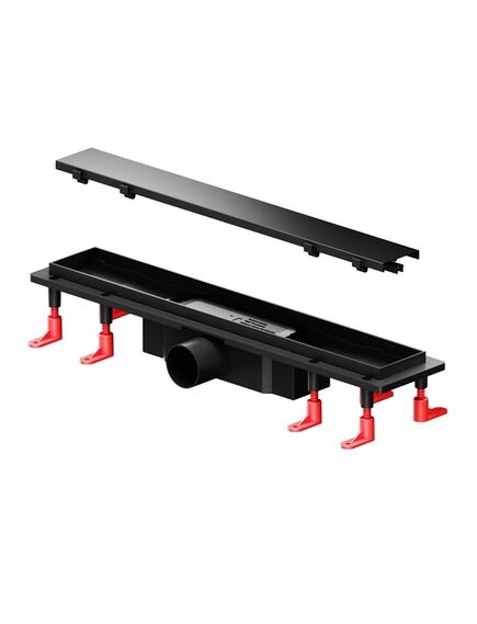 Купить W02SC-U11-050-04BM PrimeFlow Трап для душа линейный универс затвор Tile 50см цвет черн мат (w02sc-u11-050-04bm) по цене 10690 руб., в Санкт-Петебруге в интернет магазине 100-Систем, а также дургие товары AM.PM из раздела Лотки и Душевые лотки и душевые трапы