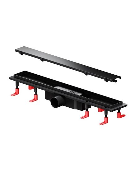 Купить W02SC-U11-060-04BM PrimeFlow Трап для душа линейный универс затвор Tile 60см цвет черн мат (w02sc-u11-060-04bm) по цене 7490 руб., в Санкт-Петебруге в интернет магазине 100-Систем, а также дургие товары AM.PM из раздела Лотки и Душевые лотки и душевые трапы
