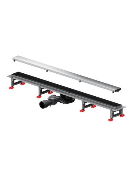 Купить W01SC-U11-090-04SB MasterFlow Трап для душа линейный универс затвор Tile 90см цвет сталь мат (w01sc-u11-090-04sb) по цене 13990 руб., в Санкт-Петебруге в интернет магазине 100-Систем, а также дургие товары AM.PM из раздела Лотки и Душевые лотки и душевые трапы