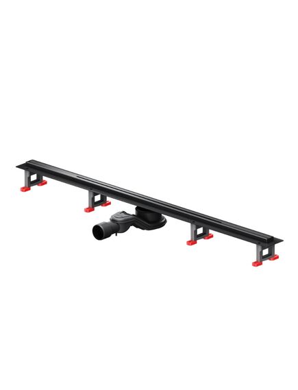 Купить W01SC-S11-100-05BM MasterFlow Трап для душа линейный универс затвор Slim line 100см цвет черн мат (w01sc-s11-100-05bm) по цене 17790 руб., в Санкт-Петебруге в интернет магазине 100-Систем, а также дургие товары AM.PM из раздела Лотки и Душевые лотки и душевые трапы