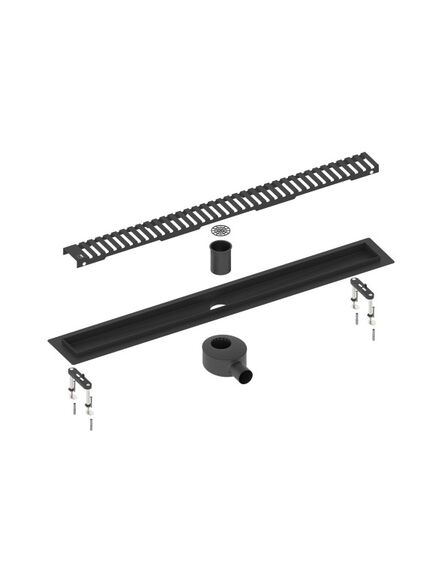 Купить Душевой лоток TIMO Drain System 700 с вставкой "lines", Чёрный (ds230107/03) по цене 36500 руб., в Санкт-Петебруге в интернет магазине 100-Систем, а также дургие товары TIMO из раздела Лотки и Душевые лотки и душевые трапы
