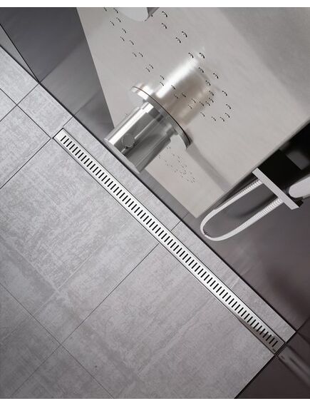 Купить Душевой лоток Ravak Zebra 750 X01433 Хром матовый (x01433) по цене 14190 руб., в Санкт-Петебруге в интернет магазине 100-Систем, а также дургие товары RAVAK из раздела Лотки и Душевые лотки и душевые трапы