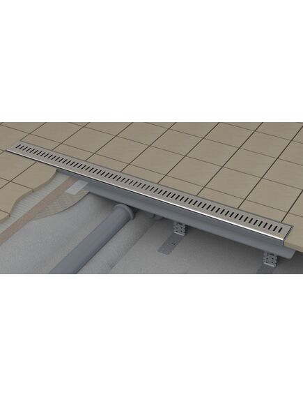 Купить Душевой лоток Ravak Zebra 750 X01433 Хром матовый (x01433) по цене 14190 руб., в Санкт-Петебруге в интернет магазине 100-Систем, а также дургие товары RAVAK из раздела Лотки и Душевые лотки и душевые трапы