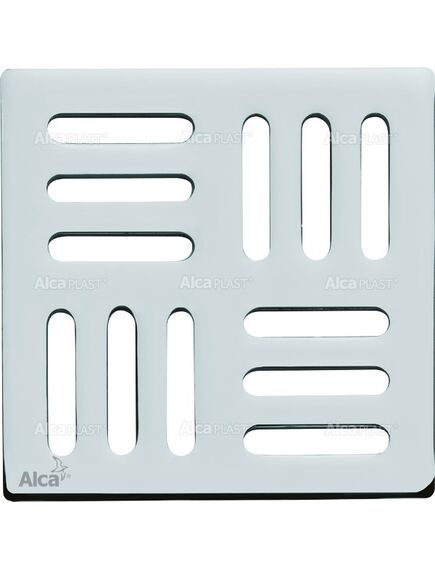 Купить ALCA PLAST Дизайновая решетка 102 × 102 × 5 латунь – хром, арт. MPV001 (mpv001) по цене 5185 руб., в Санкт-Петебруге в интернет магазине 100-Систем, а также дургие товары AlcaPlast из раздела Решетки для лотков и Душевые лотки и душевые трапы