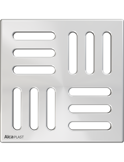 Купить ALCA PLAST Решетка 102  × 102 нержавеющая сталь, арт. MPV004 (mpv004) по цене 904 руб., в Санкт-Петебруге в интернет магазине 100-Систем, а также дургие товары AlcaPlast из раздела Решетки для лотков и Душевые лотки и душевые трапы