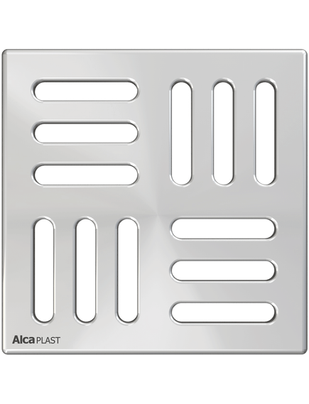 Купить ALCA PLAST Решетка 102×102 мм нержавеющая сталь AISI 316L, арт. MPV008 (mpv008) по цене 2723 руб., в Санкт-Петебруге в интернет магазине 100-Систем, а также дургие товары AlcaPlast из раздела Решетки для лотков и Душевые лотки и душевые трапы