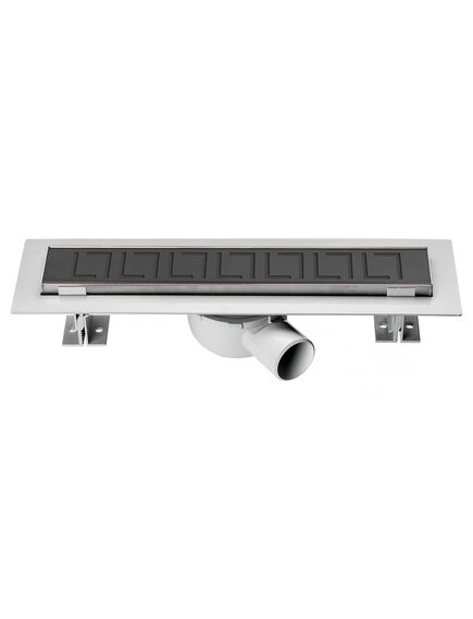Купить Душевой лоток SAY OPTIMA 601.60.B.M.S.BLOK, 60 см, матовый черный, , шт (say.601.60.b.m.s.blok) по цене 9405 руб., в Санкт-Петебруге в интернет магазине 100-Систем, а также дургие товары Vincea из раздела Лотки и Душевые лотки и душевые трапы