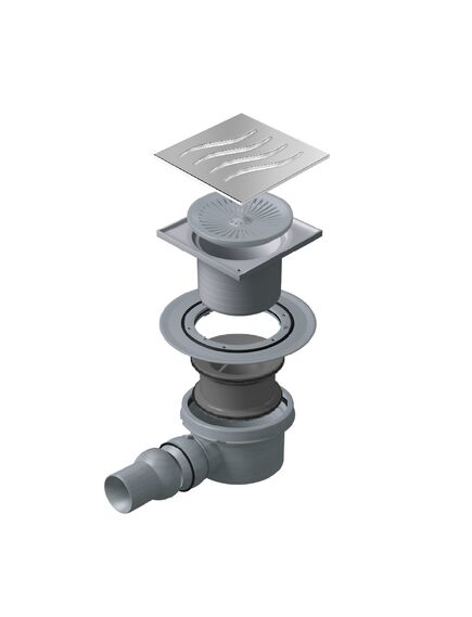 Купить Трап Confluo Standard 15х15 Tide 1 (13000001) по цене 4300 руб., в Санкт-Петебруге в интернет магазине 100-Систем, а также дургие товары Pestan из раздела Трапы и Душевые лотки и душевые трапы