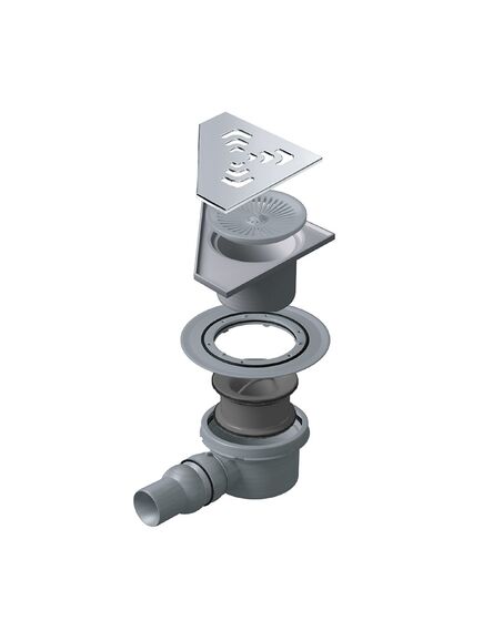 Купить Трап Confluo Standard 20х20 Angle 1 (13000013) по цене 3870 руб., в Санкт-Петебруге в интернет магазине 100-Систем, а также дургие товары Pestan из раздела Трапы и Душевые лотки и душевые трапы