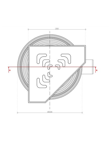 Купить Трап Confluo Standard 20х20 Angle 1 (13000013) по цене 3870 руб., в Санкт-Петебруге в интернет магазине 100-Систем, а также дургие товары Pestan из раздела Трапы и Душевые лотки и душевые трапы