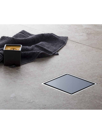 Купить Трап Confluo Standard 15х15 Ceramic Vertical (13000099) по цене 4100 руб., в Санкт-Петебруге в интернет магазине 100-Систем, а также дургие товары Pestan из раздела Трапы и Душевые лотки и душевые трапы