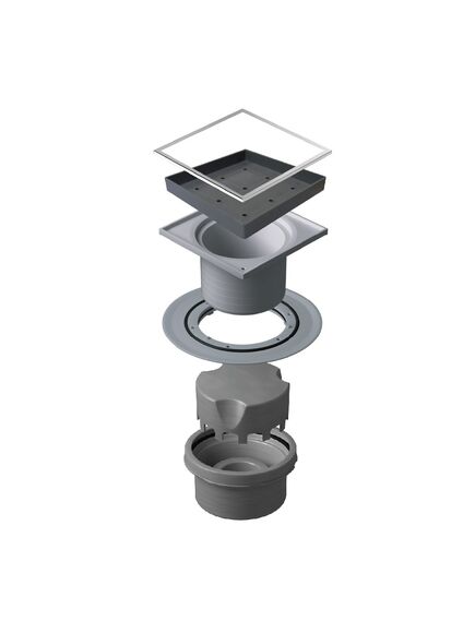 Купить Трап Confluo Standard 15х15 Ceramic Vertical (13000099) по цене 4100 руб., в Санкт-Петебруге в интернет магазине 100-Систем, а также дургие товары Pestan из раздела Трапы и Душевые лотки и душевые трапы