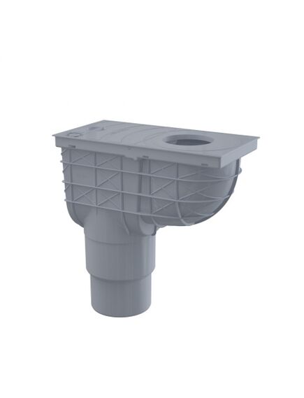 Купить ALCA PLAST Ливнеотвод 300 × 155/125/110, подводка – прямая, серый, арт. AGV4s (agv4s) по цене 3057 руб., в Санкт-Петебруге в интернет магазине 100-Систем, а также дургие товары AlcaPlast из раздела Трапы и Душевые лотки и душевые трапы