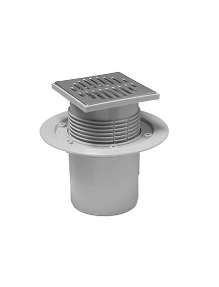 Купить Трап McAlpine MRFG3V-110 напольный вертикальный с сухим затвором (mrfg3v-110) по цене 5330.83 руб., в Санкт-Петебруге в интернет магазине 100-Систем, а также дургие товары McALPINE из раздела Трапы и Душевые лотки и душевые трапы