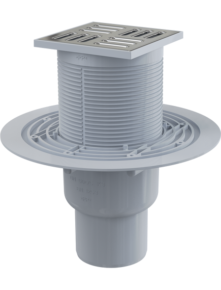 Купить ALCA PLAST Сливной трап 105 × 105/50/75, подводка – прямая, решетка – нерж. сталь, гидрозатвор, арт.APV2311 (apv2311) по цене 2524 руб., в Санкт-Петебруге в интернет магазине 100-Систем, а также дургие товары AlcaPlast из раздела Трапы и Душевые лотки и душевые трапы