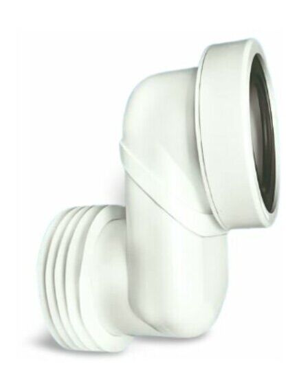 Купить Фановая труба (L160мм) с прокладкой и 150 мм смещением; вход на 90-110мм; выход вставляется внутрь 4"/110мм трубы (mrwclo-15) по цене 6306 руб., в Санкт-Петебруге в интернет магазине 100-Систем, а также дургие товары McALPINE из раздела Трубчатые отводы и Отводы для унитазов