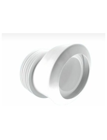 Купить Фановая труба (L116мм) с уплотнительной манжетой и 20мм смещением; вход на 97-107мм, выход вставляется внутрь 4"/110мм трубы (mrwc-mac4) по цене 812 руб., в Санкт-Петебруге в интернет магазине 100-Систем, а также дургие товары McALPINE из раздела Трубчатые отводы и Отводы для унитазов