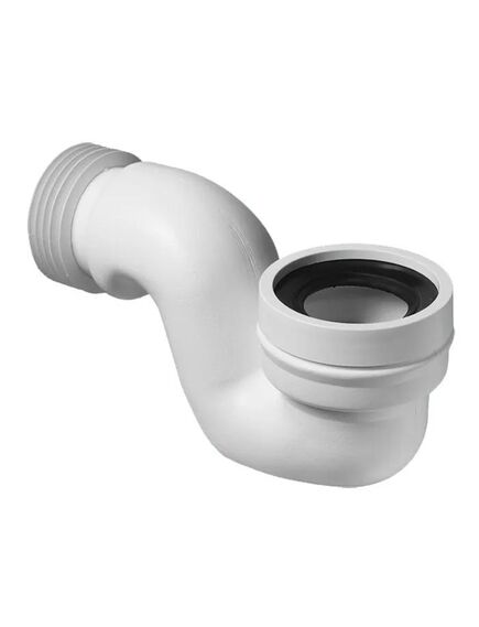 Купить Труба фановая с прокладкой D90-110мм, горизонтальная MRWC45 (mrwc45) по цене 2638 руб., в Санкт-Петебруге в интернет магазине 100-Систем, а также дургие товары McALPINE из раздела Трубчатые отводы и Отводы для унитазов