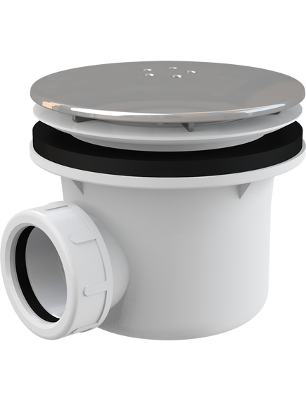Купить ALCA PLAST Сифон для душевого поддона, металл LUX, арт. A49K (a49k) по цене 2998 руб., в Санкт-Петебруге в интернет магазине 100-Систем, а также дургие товары AlcaPlast из раздела Сифон и Сифоны для ванн, поддонов