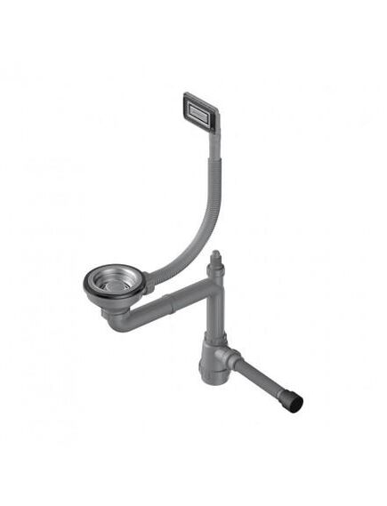 Купить Сифон для кухонной мойки Omoikiri WK-1-UN-IN 4956777 нержавеющая сталь (4956777) по цене 3388 руб., в Санкт-Петебруге в интернет магазине 100-Систем, а также дургие товары Omoikiri из раздела Сифоны для моек и Сифоны