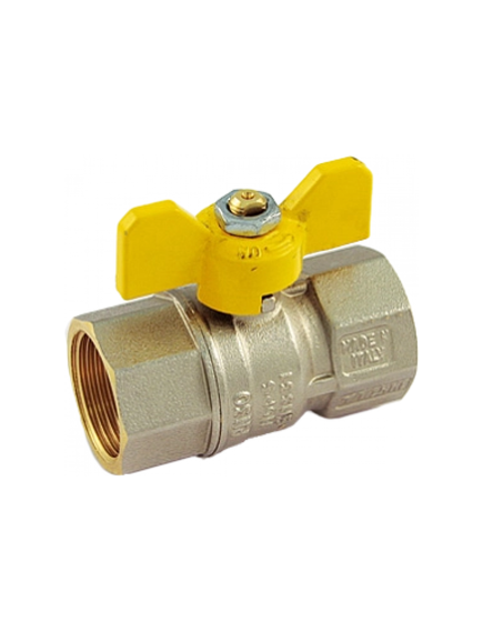 Купить Кран газовый 1/2" ВВ шаровый (бабочка) Tornado (2390008 / 2370g0704) по цене 543 руб., в Санкт-Петебруге в интернет магазине 100-Систем, а также дургие товары  из раздела Краны газовые 1/2 и Краны газовые