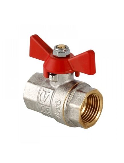 Купить Кран шаровый Valtec 1" В-В Base. бабочка 16бар. t-150*C никель (vt.217.n.06) по цене 1111 руб., в Санкт-Петебруге в интернет магазине 100-Систем, а также дургие товары VALTEC из раздела Краны прямые 1 и Краны прямые