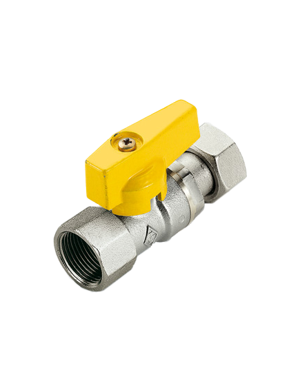 Купить Кран газовый с накидной гайкой 1/2"*1/2" ВВ шаровый (2220011 / 2260g0404) по цене 1304 руб., в Санкт-Петебруге в интернет магазине 100-Систем, а также дургие товары  из раздела Краны газовые 1/2 и Краны газовые