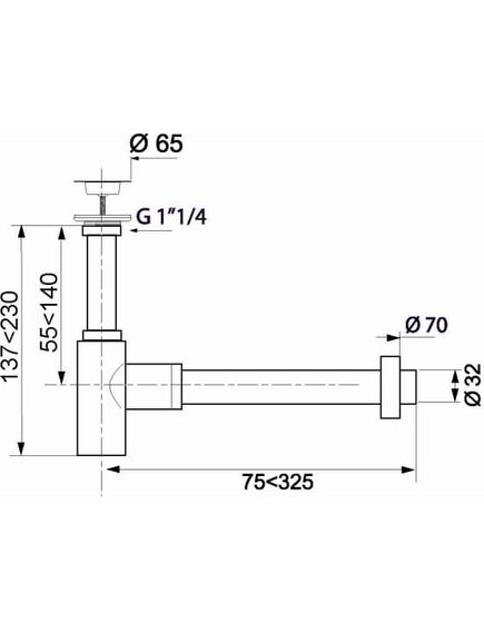 Купить Сифон для раковины Wirquin “LINEIS” 30987099 матовый черный (30987099) по цене 5958 руб., в Санкт-Петебруге в интернет магазине 100-Систем, а также дургие товары Wirquin из раздела Сифон и Сифоны для раковин