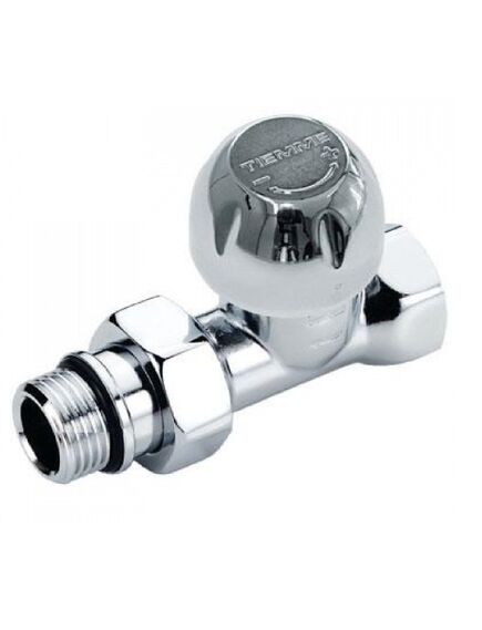 Купить Клапан термостатический прямой 1/2"*1/2"(16) (хром) (3300041 / 3300c0404) по цене 2729 руб., в Санкт-Петебруге в интернет магазине 100-Систем, а также дургие товары  из раздела Радиаторные клапаны и Радиаторная арматура