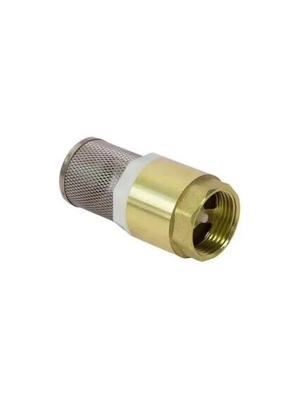 Купить Клапан обратный вертикальный 1 1/4" с фильтром из нерж. стали (3500027) по цене 1701 руб., в Санкт-Петебруге в интернет магазине 100-Систем, а также дургие товары  из раздела Обратные клапаны и Запорная арматура