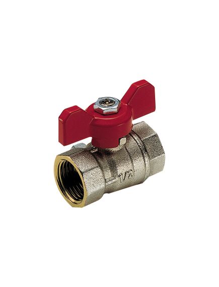 Купить Кран 1 1/4" ВВ шаровый (бабочка) (2360035 / 2370r2807) по цене 1869 руб., в Санкт-Петебруге в интернет магазине 100-Систем, а также дургие товары  из раздела Краны прямые 1 1/4 - 2 и Краны прямые