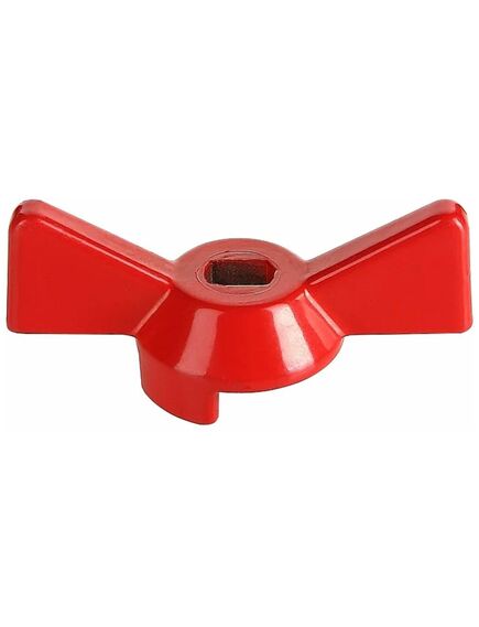 Купить Ручка для шарового крана 1/2" (красная бабочка) (2090004 / 2092r0004) по цене 58 руб., в Санкт-Петебруге в интернет магазине 100-Систем, а также дургие товары  из раздела Комплектующие и Шаровые краны
