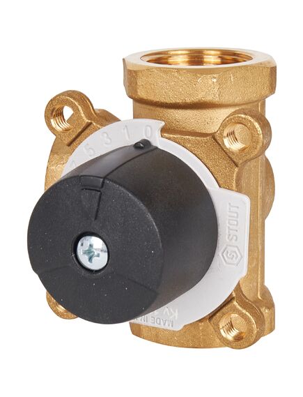 Купить STOUT трехходовой смесительный клапан 1" KVs 12 (svm-0003-012502) по цене 9723 руб., в Санкт-Петебруге в интернет магазине 100-Систем, а также дургие товары STOUT из раздела Трехходовые клапаны и Запорная арматура