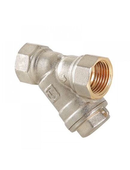 Купить Фильтр косой Valtec 1" ВР, 500мкм, 20бар, t-150*C, никель (vt.192.n.06) по цене 1115 руб., в Санкт-Петебруге в интернет магазине 100-Систем, а также дургие товары VALTEC из раздела Фильтры косые, прямые и Фильтры латунные