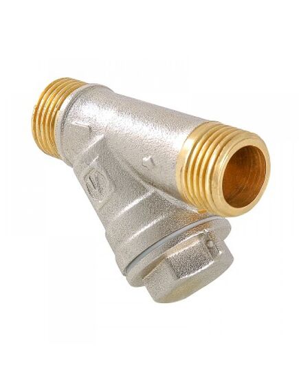 Купить Фильтр косой Valtec 1/2" НР 500 мк, никель (vt.190.n.04) по цене 394 руб., в Санкт-Петебруге в интернет магазине 100-Систем, а также дургие товары VALTEC из раздела Фильтры косые, прямые и Фильтры латунные