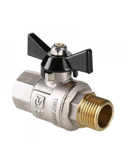 Купить Кран шаровый Valtec 1" В-Н Perfect. бабочка 16бар. t-150*C никель (vt.318.n.06) по цене 2694 руб., в Санкт-Петебруге в интернет магазине 100-Систем, а также дургие товары VALTEC из раздела Краны прямые 1 и Краны прямые