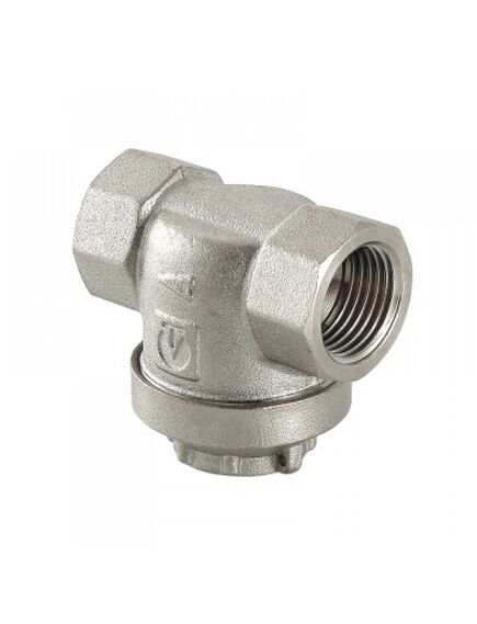 Купить Фильтр прямой Valtec 1/2" ВР 300 мк, с магнитом, никель (vt.384.n.04) по цене 764 руб., в Санкт-Петебруге в интернет магазине 100-Систем, а также дургие товары VALTEC из раздела Фильтры косые, прямые и Фильтры латунные