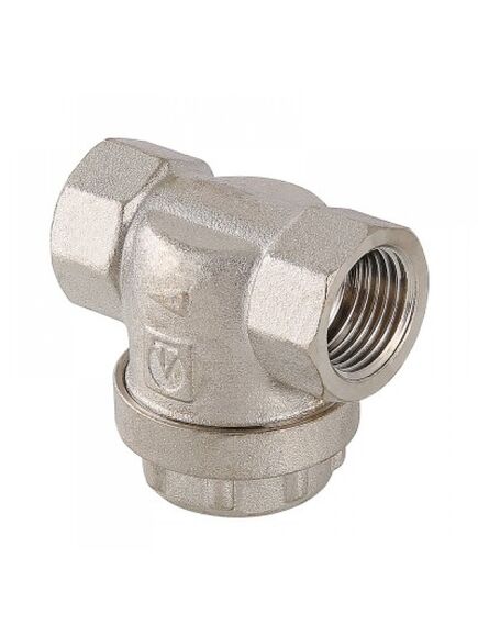 Купить Фильтр прямой Valtec 3/4" ВР, 300мк, 16бар, t-110*C, никель (vt.388.n.05) по цене 1067 руб., в Санкт-Петебруге в интернет магазине 100-Систем, а также дургие товары VALTEC из раздела Фильтры косые, прямые и Фильтры латунные