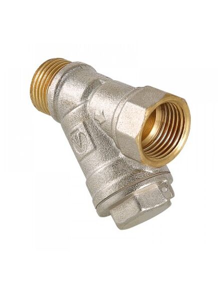 Купить Фильтр косой Valtec 1/2" ВН, 500мк, 20бар, t-150*C, никель (vt.191.n.04) по цене 394 руб., в Санкт-Петебруге в интернет магазине 100-Систем, а также дургие товары VALTEC из раздела Фильтры косые, прямые и Фильтры латунные