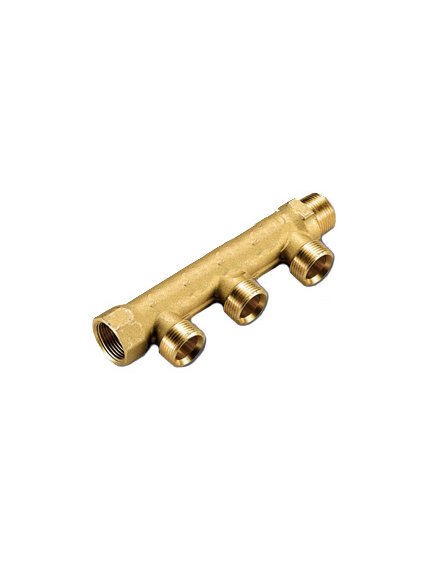 Купить Коллектор 3 отв. 1 1/4"*3/4(18) евроконус (латунь) (1910016 / 1885g180503) по цене 4531 руб., в Санкт-Петебруге в интернет магазине 100-Систем, а также дургие товары  из раздела Коллектора нерегулируемые и Коллекторы и коллекторные группы