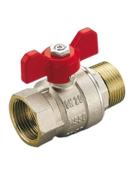 Купить Кран 1/2" ВН шаровый (бабочка) Scirocco (2310003 / 2321) по цене 670 руб., в Санкт-Петебруге в интернет магазине 100-Систем, а также дургие товары  из раздела Краны прямые 1/2 и Краны прямые
