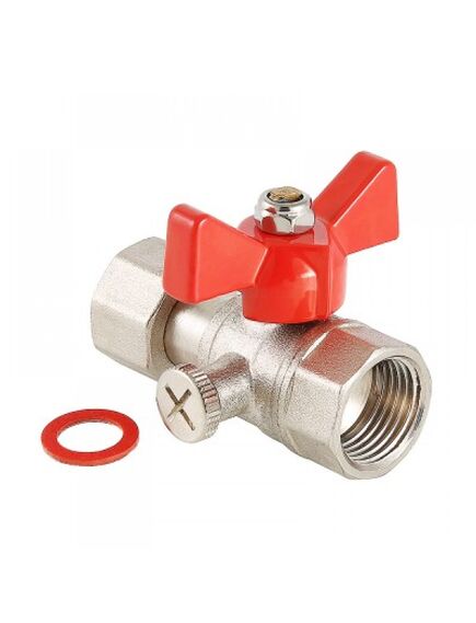 Купить Кран шаровый Valtec 1/2"х1/2" НР для подключения манометра. 16бар. t-130*C никель (vt.806.n.0404) по цене 604 руб., в Санкт-Петебруге в интернет магазине 100-Систем, а также дургие товары VALTEC из раздела Краны прямые 1/2 и Краны прямые