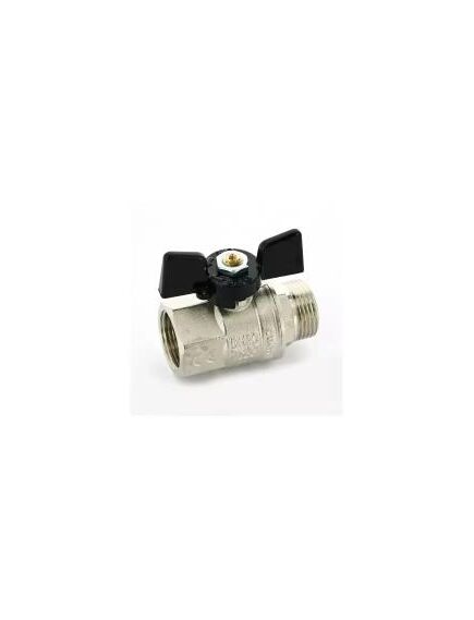 Купить Кран 3/4" ВН шаровый "Uragano" (черная бабочка) (2200033 / 2221n) по цене 978 руб., в Санкт-Петебруге в интернет магазине 100-Систем, а также дургие товары  из раздела Краны прямые 3/4 и Краны прямые
