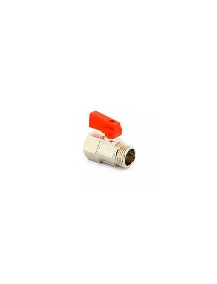 Купить Кран 1/2" ВН шаровый (мини) красная ручка (2940004 / 2946r2804al) по цене 412 руб., в Санкт-Петебруге в интернет магазине 100-Систем, а также дургие товары  из раздела Краны прямые 1/2 и Краны прямые