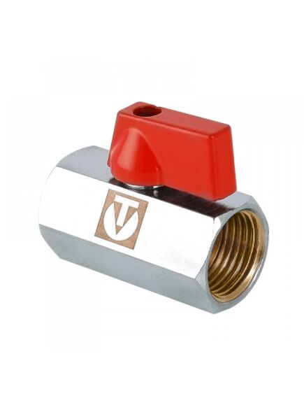 Купить Кран шаровый Valtec 1/2" В-В мини . 10бар. t-90*C. хром (vt.330.n.04) по цене 460 руб., в Санкт-Петебруге в интернет магазине 100-Систем, а также дургие товары VALTEC из раздела Краны прямые 1/2 и Краны прямые